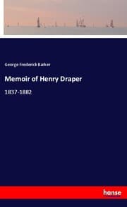 Cover von Memoir of Henry Draper