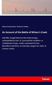 Cover von An Account of the Battle of Wilson's Creek