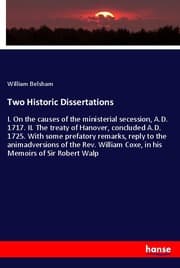 Cover von Two Historic Dissertations
