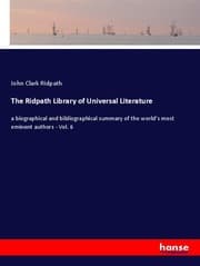 Cover von The Ridpath Library of Universal Literature