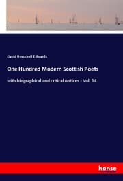 Cover von One Hundred Modern Scottish Poets