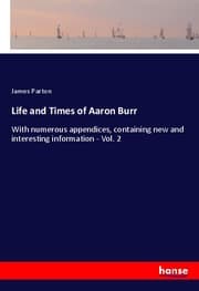 Cover von Life and Times of Aaron Burr