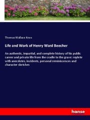 Cover von Life and Work of Henry Ward Beecher