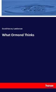 Cover von What Ormond Thinks