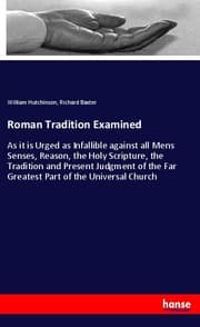 Cover von Roman Tradition Examined