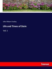 Cover von Life and Times of Stein