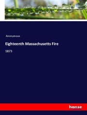 Cover von Eighteenth Massachusetts Fire