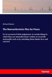 Cover von The Nonconformists Plea for Peace