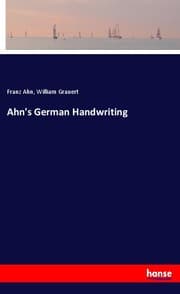 Cover von Ahn's German Handwriting