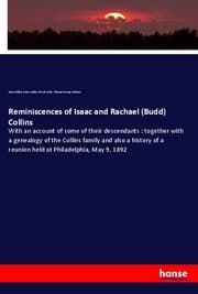 Cover von Reminiscences of Isaac and Rachael (Budd) Collins