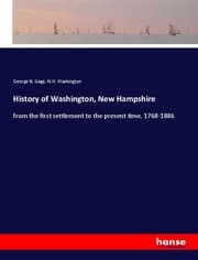 Cover von History of Washington, New Hampshire