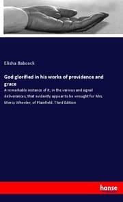 Cover von God glorified in his works of providence and grace