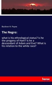 Cover von The Negro:
