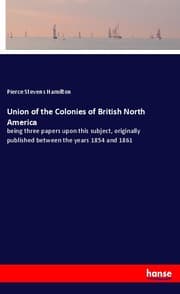 Cover von Union of the Colonies of British North America