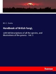 Cover von Handbook of British fungi,