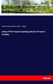 Cover von Index of The Project Gutenberg Works of Frank E. Smedley