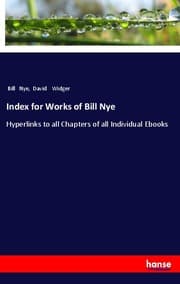 Cover von Index for Works of Bill Nye
