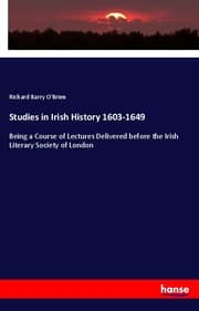 Cover von Studies in Irish History 1603-1649