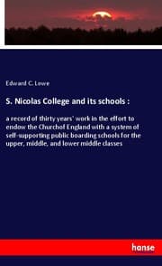 Cover von S. Nicolas College and its schools :