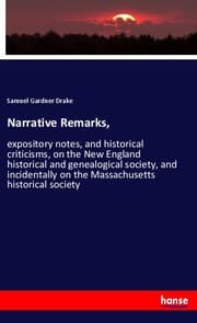 Cover von Narrative Remarks,