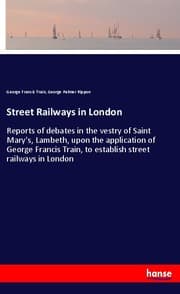 Cover von Street Railways in London