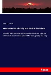 Cover von Reminiscences of Early Methodism in Indiana