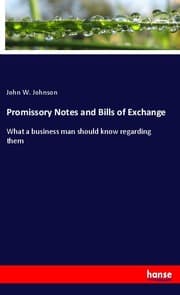 Cover von Promissory Notes and Bills of Exchange
