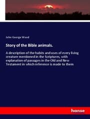 Cover von Story of the Bible animals.