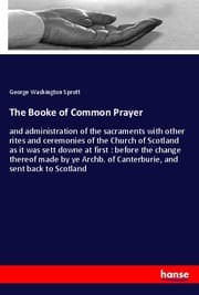 Cover von The Booke of Common Prayer