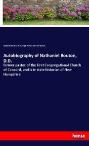 Cover von Autobiography of Nathaniel Bouton, D.D.