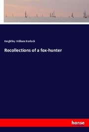 Cover von Recollections of a fox-hunter