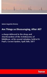 Cover von Are Things so Discouraging, After All?
