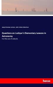 Cover von Questions on Lockyer's Elementary Lessons in Astronomy