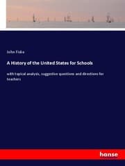 Cover von A History of the United States for Schools