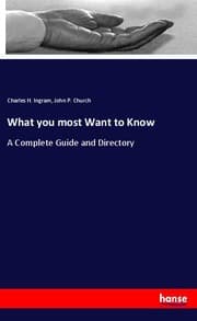 Cover von What you most Want to Know