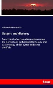 Cover von Oysters and disease;