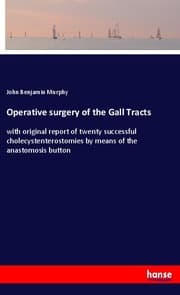 Cover von Operative surgery of the Gall Tracts