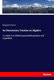 Cover von An Elementary Treatise on Algebra