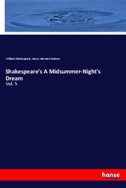 Cover von Shakespeare's A Midsummer-Night's Dream
