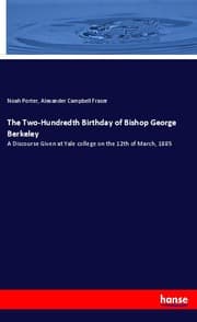 Cover von The Two-Hundredth Birthday of Bishop George Berkeley