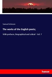 Cover von The works of the English poets;