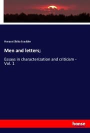 Cover von Men and letters;