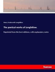 Cover von The poetical works of Longfellow.