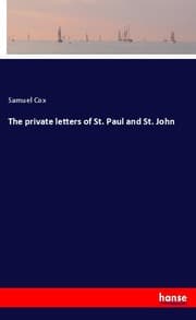 Cover von The private letters of St. Paul and St. John