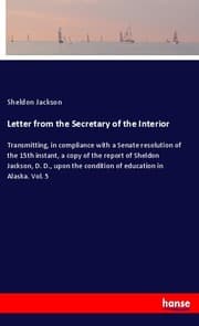 Cover von Letter from the Secretary of the Interior