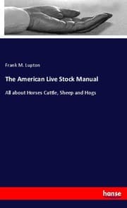 Cover von The American Live Stock Manual