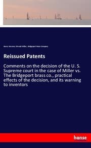 Cover von Reissued Patents