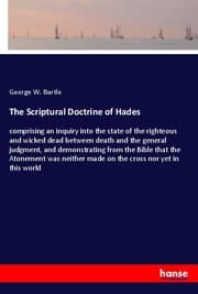Cover von The Scriptural Doctrine of Hades