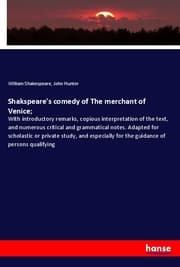 Cover von Shakspeare's comedy of The merchant of Venice;