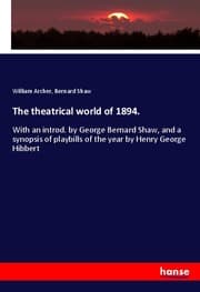 Cover von The theatrical world of 1894.